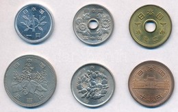Japán 1990. 1s-500Y (6xklf) T:1-
Japan 1 Sen - 500 Yen (6xdiff) C:AU - Zonder Classificatie