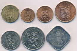 Jersey 1964-1981. 1/4Sh-1Ł (7xklf) T:1-
Jersey 1964-1981. 1/4 Shilling - 1 Pound (7xdiff) C:AU - Zonder Classificatie