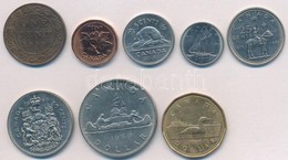 Kanada 1909-1992. 1c-1$ (8xklf) T:1-,2
Canada 1909-1992. 1 Cent - 1 Dollar (8xdiff) C:AU,XF - Zonder Classificatie