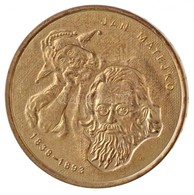 Lengyelország 2002. 2Zl Sárgaréz 'Jan Matejko' T:1,1-
Poland 2002. 2 Zlote Brass 'Jan Matejko' C:UNC,AU 
Krause Y#444 - Zonder Classificatie