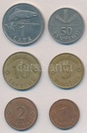 Lettország 1992. 1s-1L (6xklf) T:1-,2
Latvia 1992. 1 Santims - 1 Lats (6xdiff) C:AU,XF - Zonder Classificatie