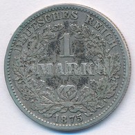 Német Birodalom 1875F 1M Ag T:2-,3
German Empire 1875F 1 Mark Ag C:VF,F - Zonder Classificatie