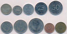 Nicaragua 1964-2002. 5c-5C (10xklf) T:1-,2,2-
Nicaragua 1964-2002. 5 Centavos - 5 Cordobas (10xdiff) C:AU,XF,VF - Ohne Zuordnung