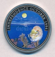 Palau 1994. 1$ Cu-Ni 'Tengeri élet Védelme - Neptun és Sellő' Multicolor T:PP Palau 1994. 1 Dollar Cu-Ni 'Marine Life Pr - Zonder Classificatie