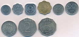 Srí Lanka 1975-1981. 1c-5R (9xklf) T:1-,2
Sri Lanka 1975-1981. 1 Cent - 5 Rupees (9xdiff) C:AU,XF - Zonder Classificatie