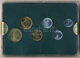 Szlovénia 1993. 10s-5T (6xklf) Forgalmi Sor Dísztokban T:1
Slovenia 1993. 10 Stotinov - 5 Tolarjev (6xdiff) Coin Set In  - Zonder Classificatie