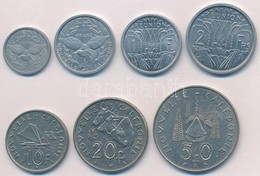 Új-Kaledónia 1949-1970. 50c-50Fr (7xklf) T:1-,2
New Caledonia 1949-1970. 50 Centimes - 50 Francs (7xdiff) C:AU,XF - Zonder Classificatie