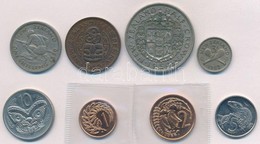 Új-Zéland 1950-2002. 1/2p-1/2C (8xklf) T:1-,2
New Zealand 1950-2002. 1/2 Penny - 1/2 Crown (8xdiff) C:AU,XF - Zonder Classificatie