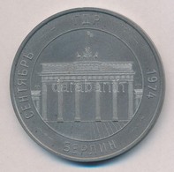 NDK 1974. 'Berlin - KGST' Fém Emlékérem (60mm) T:2
GDR 1974. 'Berlin - COMECON' Metal Commemorative Medal (60mm) C:XF - Unclassified