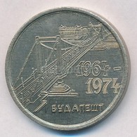 1974. 'Intermetal 10. évfordulója 1964-1974' Fém Emlékérem (35mm) T:2
1974. '10th Anniversary Of Intermetal 1964-1974' M - Unclassified