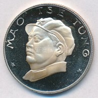 DN 'Mao Tse Tung' Ezüstözött Fém Emlékérem (35mm) T:1 (eredetileg PP?)
ND 'Mao Tse Tung' Silvered Metal Commemorartive M - Unclassified