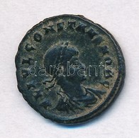 Római Birodalom / Cyzicus / Constans 336-337. AE Follis (2,5g) T:2,2- 
Roman Empire / Cyzicus / Constans 336-337. AE Fol - Ohne Zuordnung