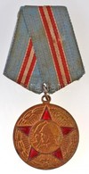 Szovjetunió 1968. '50 éves A Szovjet Fegyveres Erők' Sárgaréz Kitüntetés Mellszalagon T:2 Patina
Soviet Union 1968. '50  - Zonder Classificatie