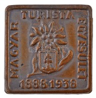1938. 'Magyar Turista Egyesület 1888-1938' Cu Jelvény (26mm) T:2 - Unclassified
