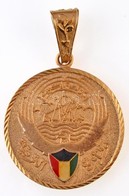 Kuvait DN Aranyozott Fém Sportérem Füllel (52cm) T:2
Kuwait ND Gilt Metal Sport Medal With Ear (52cm) C:XF - Zonder Classificatie