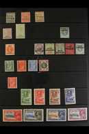 1885-1966 MINT COLLECTION Displayed On Stockleaves. With 1885-87 (wmk Anchor) Set To 2d, Later QV To 1s (2 Different), K - Sonstige & Ohne Zuordnung
