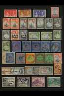 1937-52 USED KGVI COLLECTION. A Most Useful Collection With Many Listed Shades / Perforation Variants Presented On A Sto - Bermuda