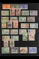 1937-1951 KGVI COMPLETE VERY FINE MINT A Complete Basic Run From The 1937 Coronation To The 1951 BWI Set, SG 147 Right T - Britisch-Honduras (...-1970)