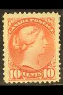 1889 10c Carmine Pink, Small Queen, SG 110, Very Fine Appearance But Heavy Hinge. For More Images, Please Visit Http://w - Altri & Non Classificati