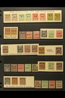 CHINESE OFFICES 1903-6 Issues From Canton, Packhoi & Tchongking With Various Overprint Varieties Such As Inverts, Double - Altri & Non Classificati