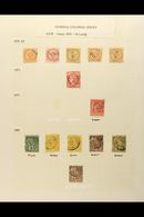 SENEGAL 1859-81 Group Of General Issues Stamps With Postmarks Of SENEGAL, Includes 1859-65 Imperf Eagle Types To 80c Wit - Sonstige & Ohne Zuordnung