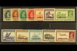 CHAMBA 1938 KGVI Defins Complete To 12a, SG 82/93, Fine Mint (12). For More Images, Please Visit Http://www.sandafayre.c - Sonstige & Ohne Zuordnung