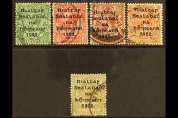 1922 Thom Wide Setting Set, SG 47/51, Fine Cds Used. (5) For More Images, Please Visit Http://www.sandafayre.com/itemdet - Other & Unclassified