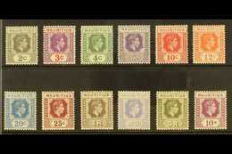 1938-49 Definitives Complete Set, SG 252/63a, Very Fine Mint (the 5c With Thin). Cat £120 (12 Stamps) For More Images, P - Mauritius (...-1967)