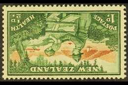 1946 1d+½d Health Stamp, Variety "Wmk Inverted", SG 678w, Very Fine NHM. For More Images, Please Visit Http://www.sandaf - Sonstige & Ohne Zuordnung
