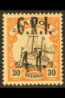 1914 German Colonial 4d On 30pf Black & Orange Buff, SG 106, Fine Mint For More Images, Please Visit Http://www.sandafay - Samoa (Staat)