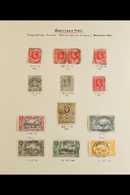 GARRISON MAIL POSTMARKS - OLD TIME STUDY COLLECTION Displayed On KGV-KGVI Stamps, Clear To Superb Strikes Written Up On  - Sierra Leone (...-1960)