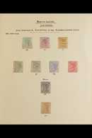 Q.V. RED OVAL TOWN POSTMARKS - VALUABLE OLD TIME COLLECTION A Splendid Range Written Up On Pages, Clear To Superb Strike - Sierra Leone (...-1960)