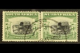 1927-30 5s Black & Green, Perf 14x13½, SG 38a, Some Perf Reinforcement, Otherwise Very Fine Used With Fully Dated 1931 P - Non Classificati