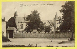 * Sint Lambrechts Woluwe Saint Lambert (Bruxelles) * (Cliché Walschaerts, Nr 33) Le Chateau, Kasteel, Castle, Rare - Woluwe-St-Lambert - St-Lambrechts-Woluwe