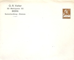 PrU-38  "Vatter, Samenhandlung, Bern"            1914 - Postwaardestukken