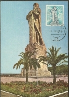 ESPAGNE Carte Maximum - Monument à Colomb - Maximumkarten