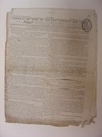 JOURNAL DU SOIR Du 9 DECEMBRE 1797 - CORSAIRES MARINE - BOURBON CONTI - EMIGRES - TRAITE DE PAIX - Wetten & Decreten