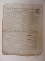 JOURNAL DU SOIR Du 9 DECEMBRE 1797 - CORSAIRES MARINE - BOURBON CONTI - EMIGRES - TRAITE DE PAIX - Decrees & Laws