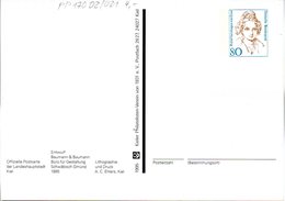 (BPGS) BRD Privatganzsachen-Postkarte  "Kieler Woche 17.-25.JUNI 1995" Ungebraucht - Privé Postkaarten - Ongebruikt