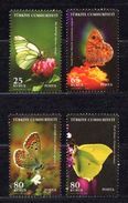 2009 TURKEY THE WORLD ENVIRONMENT DAY - BUTTERFLIES MNH ** - Unused Stamps