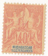 ⭐ Madagascar - YT N° 37 ** - Neuf Sans Charnière - 1896 / 1899 ⭐ - Nuevos