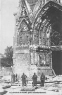 51-REIMS- LA CATHEDRALE DE REIMS APRES LE BOMBARDEMENT - Reims