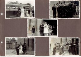 Page Album  Avec 14 Photos  Années 40 - Albumes & Colecciones