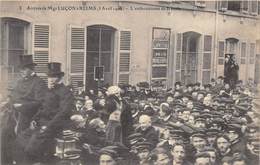 51-REIMS-ARRIVEE DE Mgr LUCON 5 AVRIL 1906, L'ENTHOUSIASME DE LA FOULE - Reims