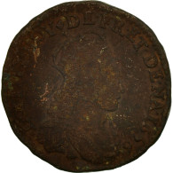 Monnaie, France, Louis XIV, Liard De France Au Buste Juvénile, Deuxième Type - 1643-1715 Louis XIV Le Grand