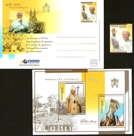 Argentina Papa Giovanni Paolo II Juan Pablo - Unused Stamps