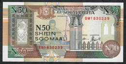 SOMALIA PR2 50 SHILIN 1991   UNC. - Somalia