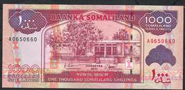 SOMALILAND P20 1000 SHILIN 2011   UNC. - Somalië