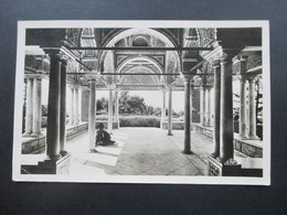 Tunesien 1952 Echtfoto AK Tuni Le Belvedere La Kouba. Real Photo CAP Paris. 4 Briefmarken!! - Cartas & Documentos