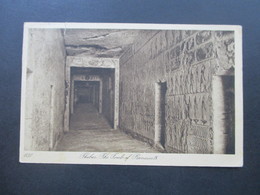 Ägypten 1925 Postkarte Thebes The Tomb Of Rameses IX Editeurs Lehnert & Landrock Cairo - Cartas & Documentos